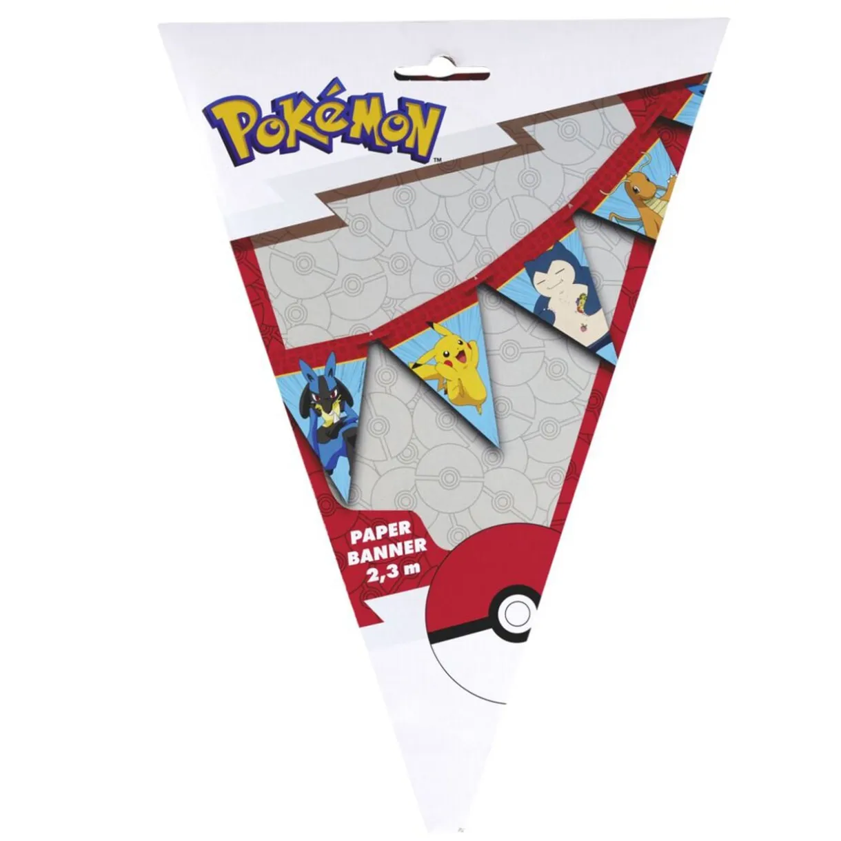 Guirlande fanion Pokémon papier 2,3m < Gifi Clearance