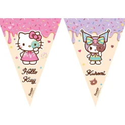 Guirlande fanions papier Hello Kitty 2,3m < Gifi Discount