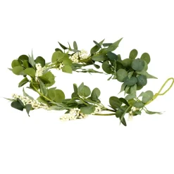 Guirlande feuillage artificiel fleuri L177cm < Gifi Hot