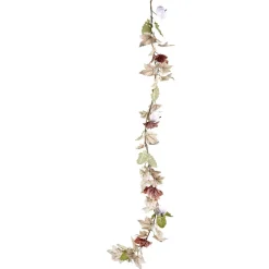 Guirlande feuille automne artificielle L180cm (2 modèles)