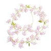 Guirlande fleur de pommier artificiel rose L140cm