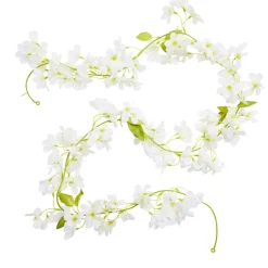 Guirlande fleur de pommier artificiel blanc L140cm < Gifi