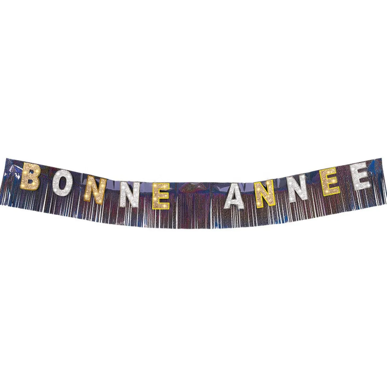 Guirlande frange Bonne Année