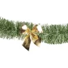 Guirlande imitation branche de sapin avec noeud doré 2m < Gifi