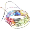 Guirlande électrique fil cuivre 100microLED 5m d'éclairage multicolore < Gifi Discount