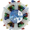 Guirlande électrique 100 Led forme Fraise Multicolore 9,9 m