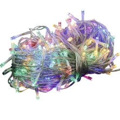 Guirlande électrique 400 LED solaire connectable L40M multicolore < Gifi Discount