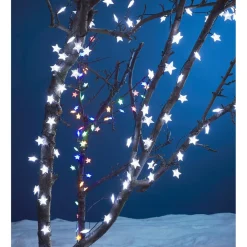 Guirlande électrique 100 Led Étoile Blanc 9,9 m < Gifi Online