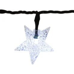 Guirlande électrique 100 Led Étoile Blanc 9,9 m < Gifi Online