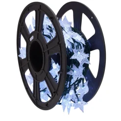 Guirlande électrique 100 Led Étoile Blanc 9,9 m < Gifi Online
