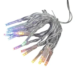 Guirlande électrique Noël intérieur 20 LED multicolores 2 m