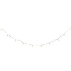 Guirlande électrique Noël intérieur 10 LED blanc chaud 1 m