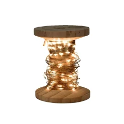Guirlande LED à piles sur bobine L10,9m