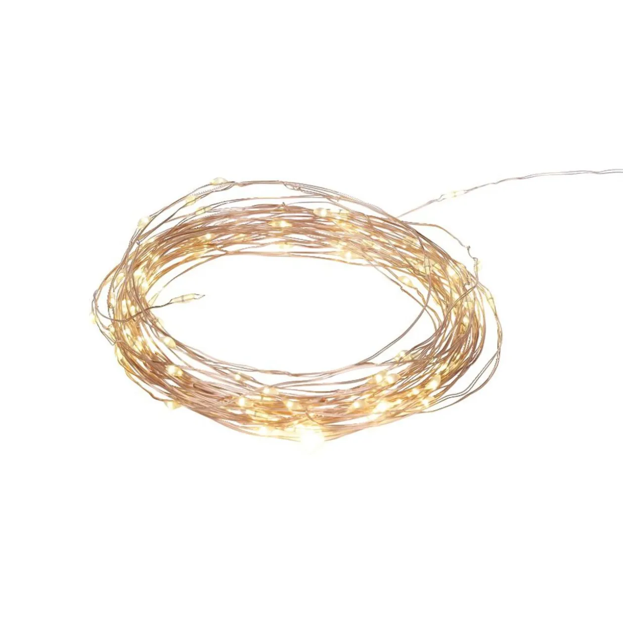 Guirlande LED à piles sur bobine L10,9m