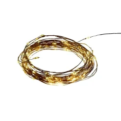 Guirlande LED à piles sur bobine L10,9m