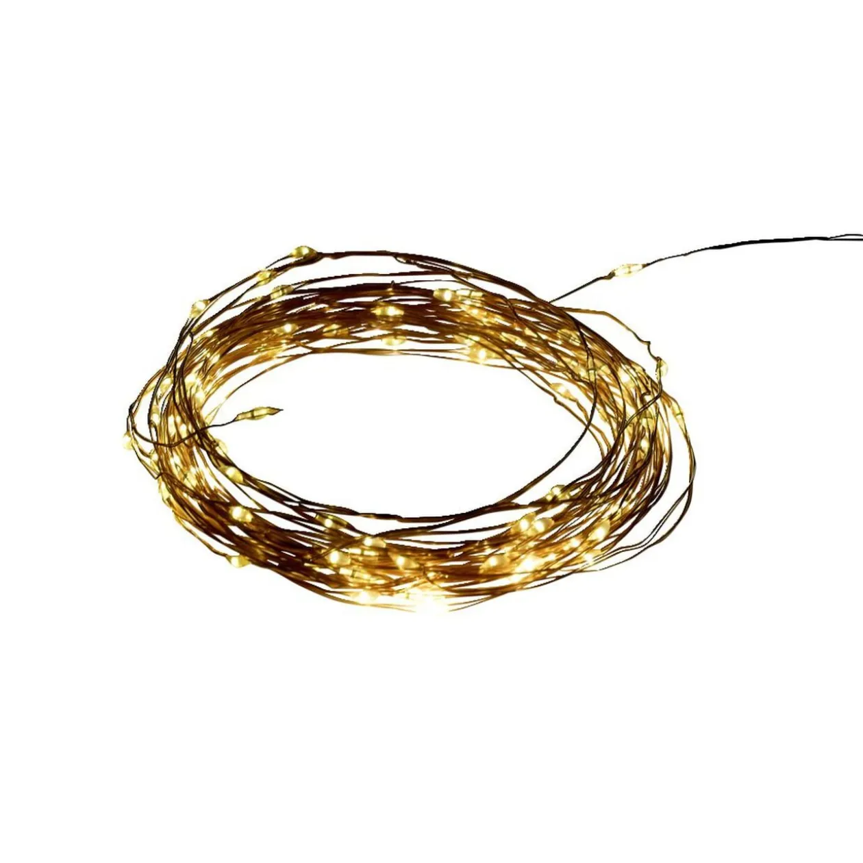 Guirlande LED à piles sur bobine L10,9m