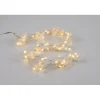 Guirlande lumineuse de Noël pompon blanc 100 microled < Gifi Hot