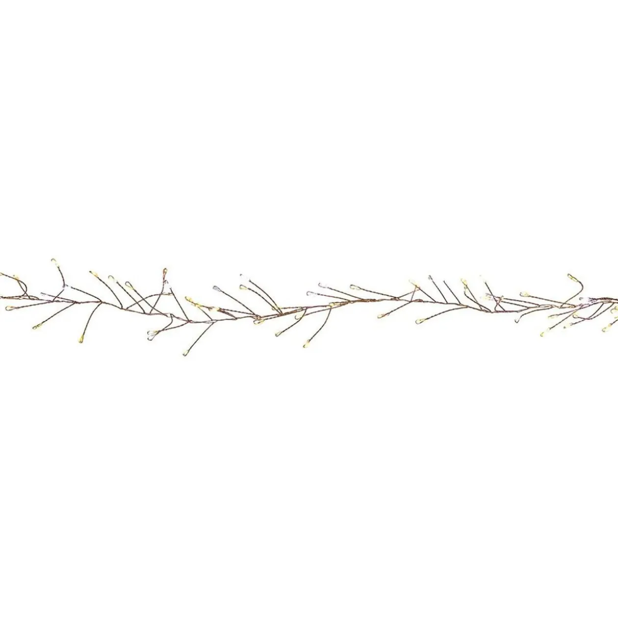 Guirlande lumineuse extérieur 300 LED blanc chaud et multicolore 2,4 m
