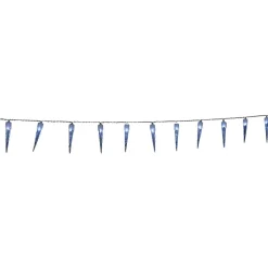 Guirlande lumineuse extérieure stalactite 100LED blanc froid 14,9m < Gifi Outlet
