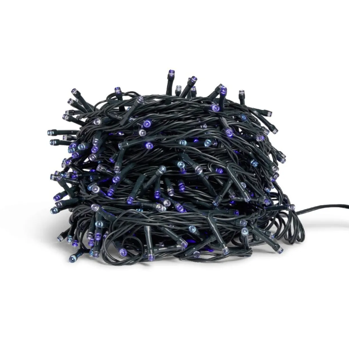 Guirlande lumineuse extérieure 400LED blanc froid/bleu clair/bleu 29,9m < Gifi Discount