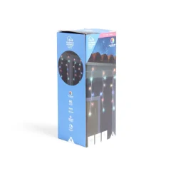 Guirlande lumineuse extérieure bordure de toit 90LED multicolores 2,8m < Gifi Sale
