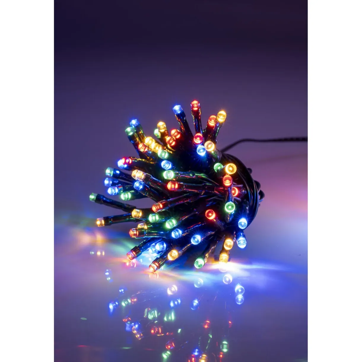 Guirlande lumineuse extérieur 60LED multicolores 4,4m < Gifi