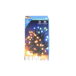 Guirlande lumineuse extérieur 400LED cluster multicolore 8m < Gifi Online