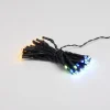 Guirlande lumineuse extérieur à piles 48LED multicolores 3,5m