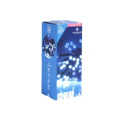 Guirlande lumineuse extérieur 96LED bleu et blanc froid 7,1m