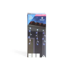 Guirlande lumineuse extérieure bordure de toit 90LED bleu et blanc 2,8m