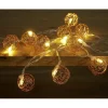Guirlande lumineuse 10 LED blanc chaud 1,2m < Gifi Clearance