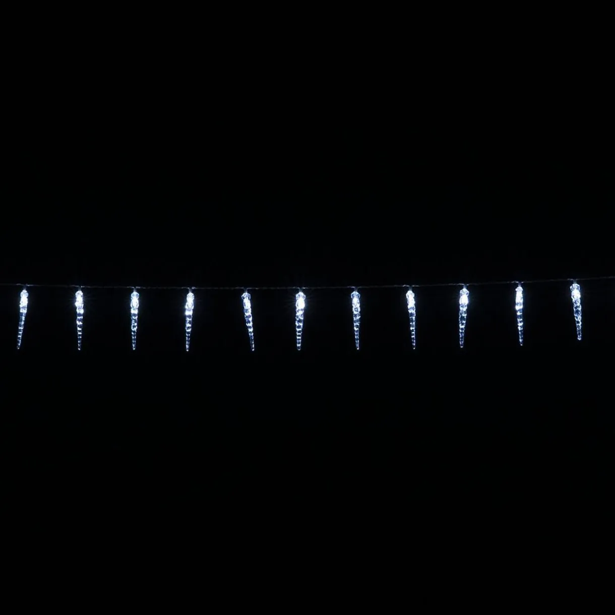 Guirlande lumineuse 40 LED stalactite blanc froid L309cm < Gifi Hot