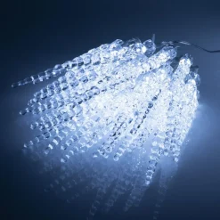 Guirlande lumineuse 40 LED stalactite blanc froid L309cm < Gifi Hot