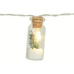 Guirlande lumineuse petits sapins intérieur 10 LED