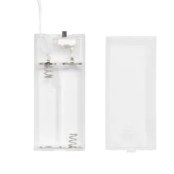 Guirlande lumineuse à piles 15LED blanc chaud 1,7m