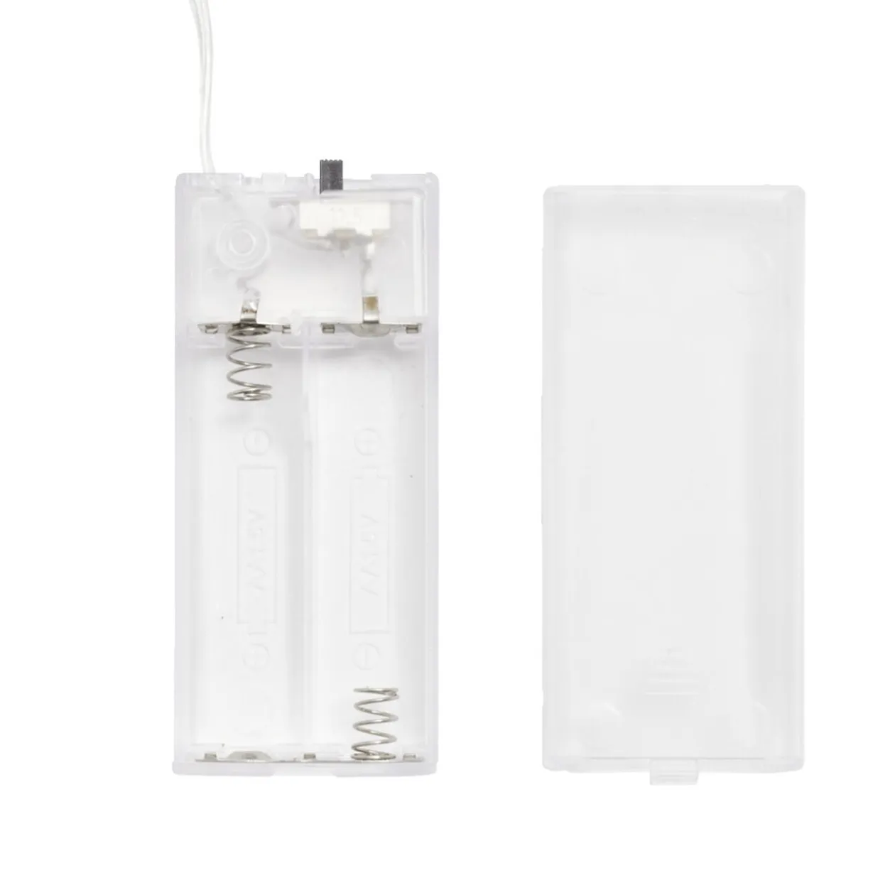 Guirlande lumineuse à piles 15LED blanc chaud 1,7m