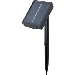 Guirlande lumineuse solaire 400LED bleu et blanc froid 40m