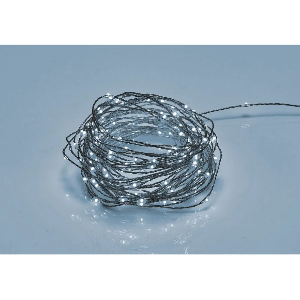 Guirlande lumineuse Solaire 400 microled Blanc froid 20 m < Gifi Sale