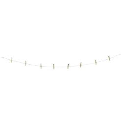 Guirlande à pinces décorative 16 clips
