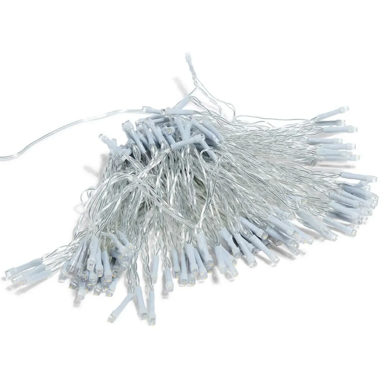 Guirlande rideau solaire 192 LED blanc chaud < Gifi Clearance