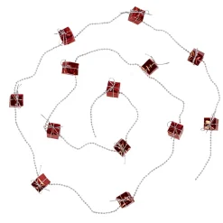 Guirlande rouge 13 cadeaux
