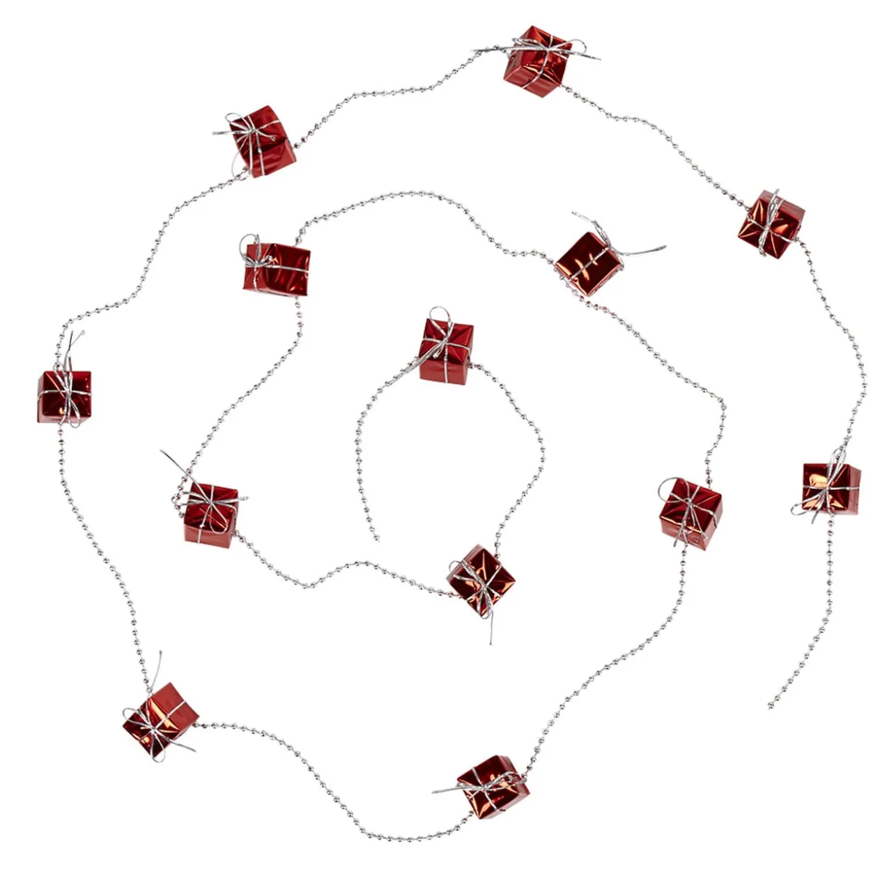 Guirlande rouge 13 cadeaux