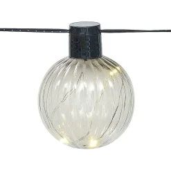 Guirlande solaire boule micro30LED blanc chaud 1,8 m < Gifi Sale