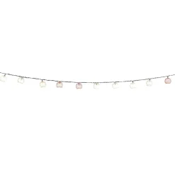 Guirlande solaire 10 boules métal ajouré rouge et beige L6,7M < Gifi Sale