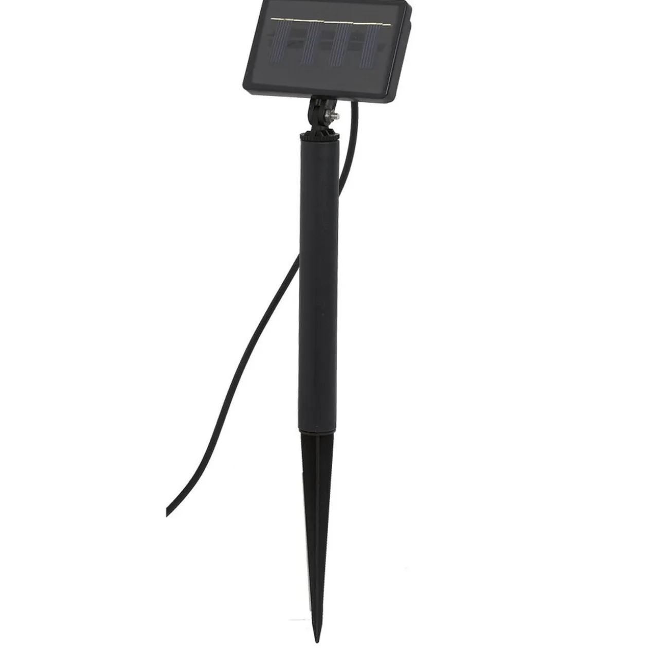 Guirlande solaire guinguette 50LED design ampoule 5,8m
