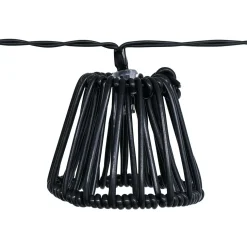 Guirlande solaire 10 LED design filaire noir 2,7m < Gifi Online
