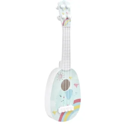 Guitare enfant 4 cordes motif animal plastique L36cm (3 modèles) < Gifi
