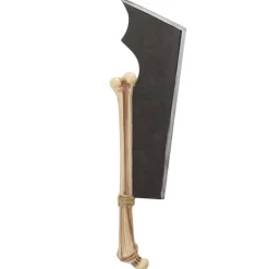 Hache factice Halloween manche squelette plastique L51cm (2 modèles) < Gifi Sale