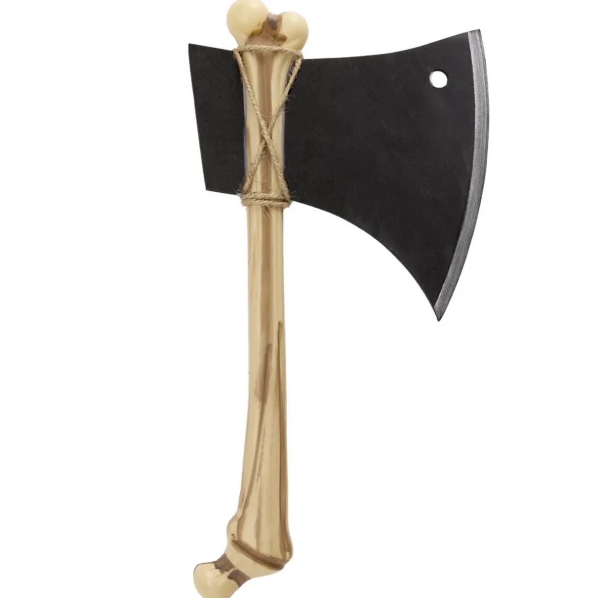 Hache factice Halloween manche squelette plastique L51cm (2 modèles) < Gifi Sale