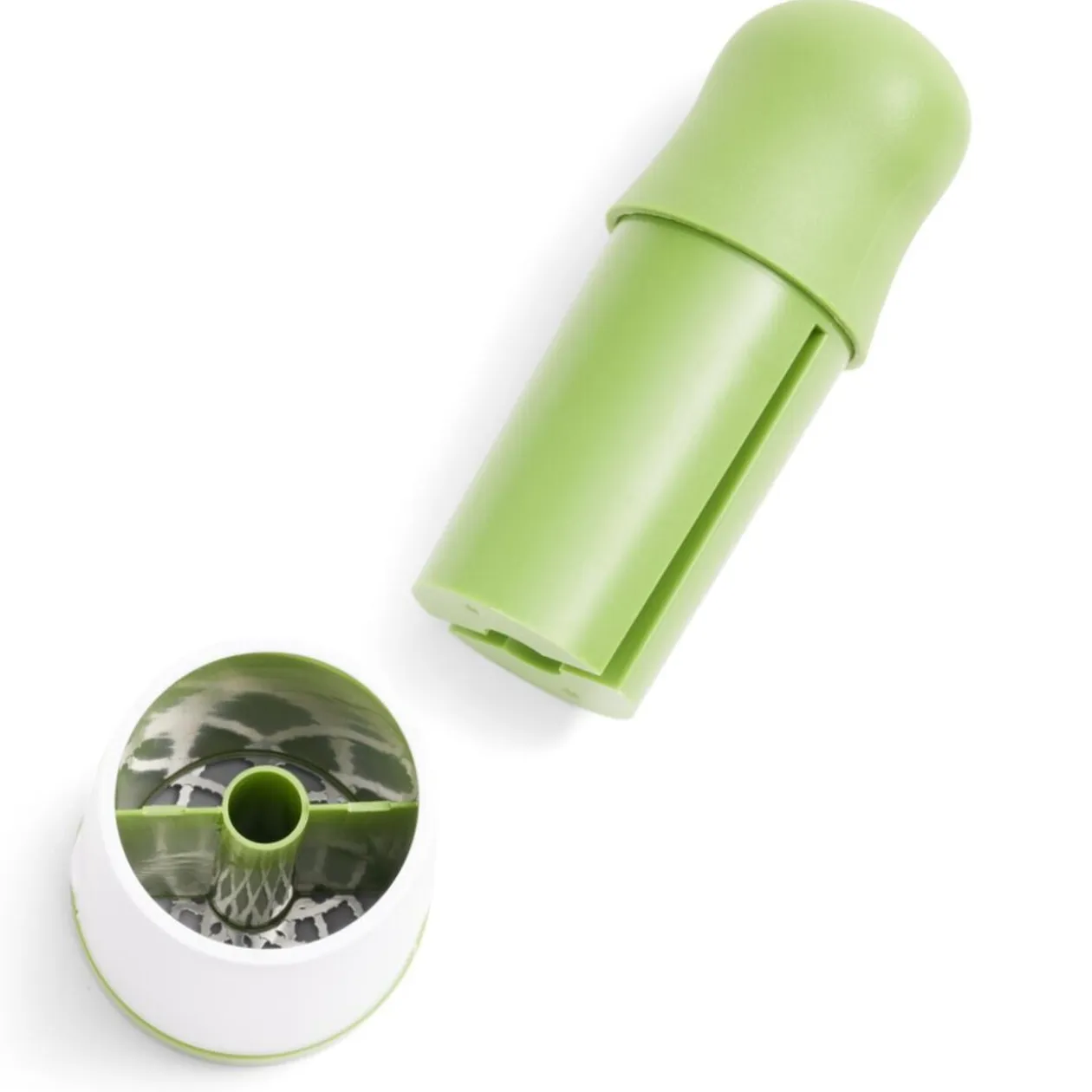 Hachoir broyeur mélangeur à herbes manuel Ø7xH16,8cm